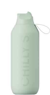 Series 2 Flip Lichen - Green Water Bottle with Straw