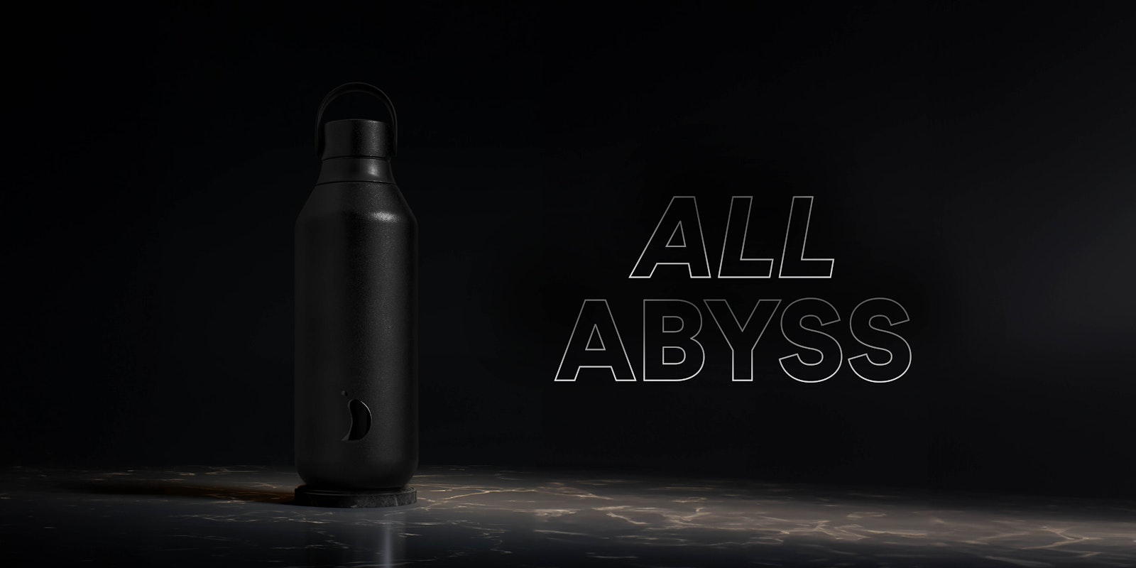 Abyss Black Water Bottle | 500ml