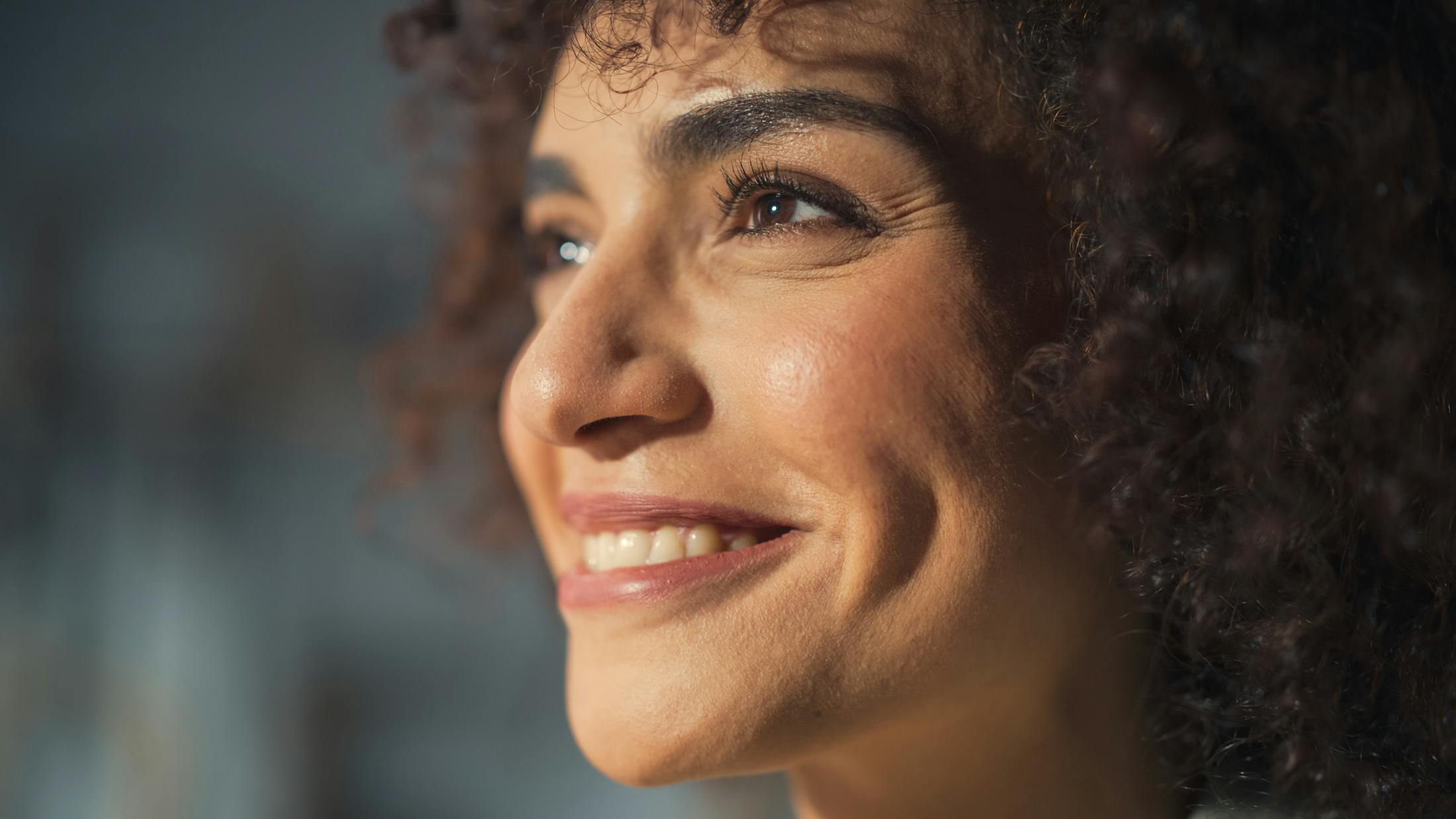 Woman Smiling