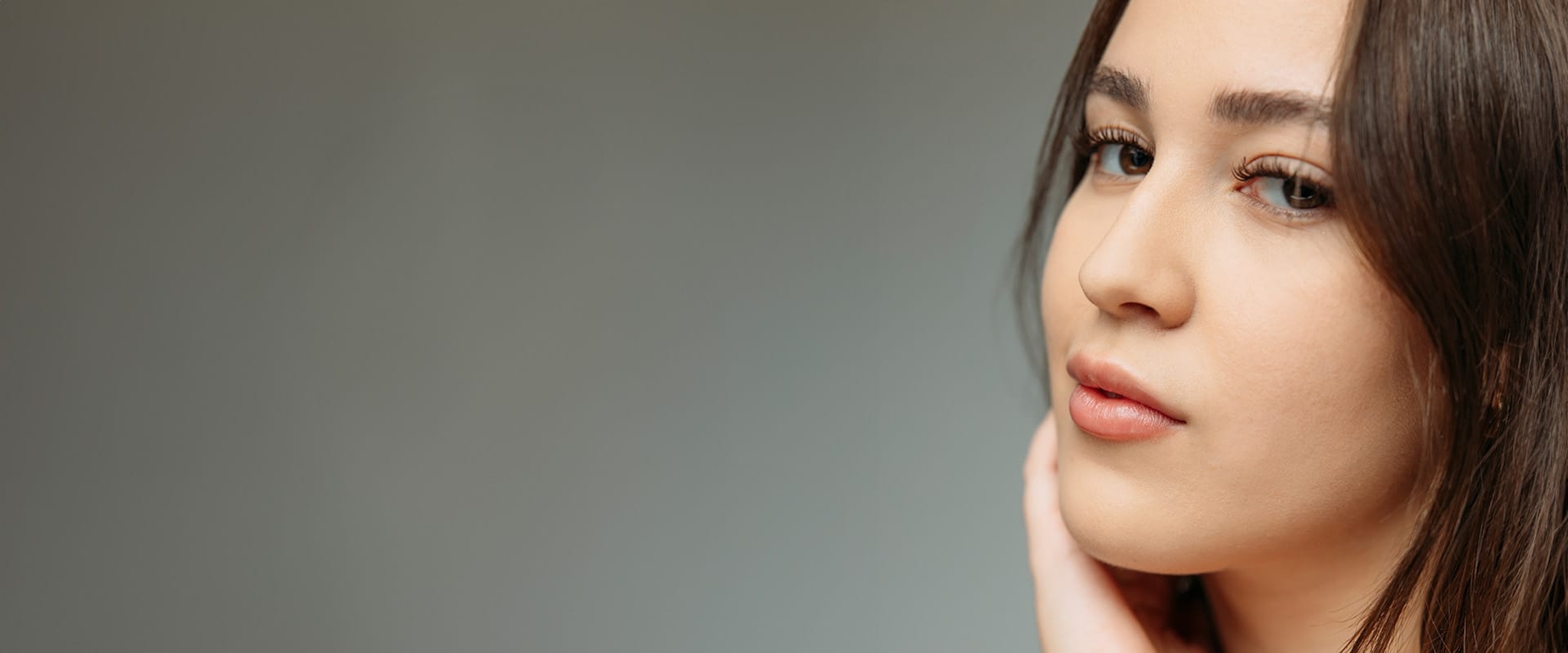 Woman smiling