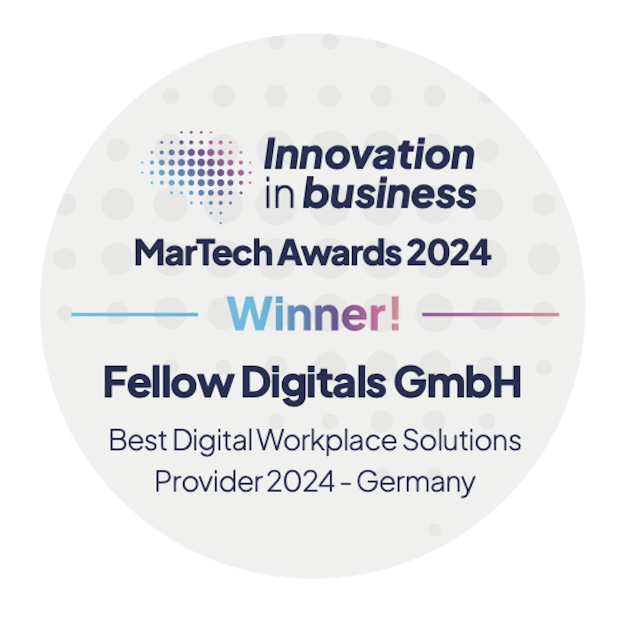 Badge MarTech Awards 2024