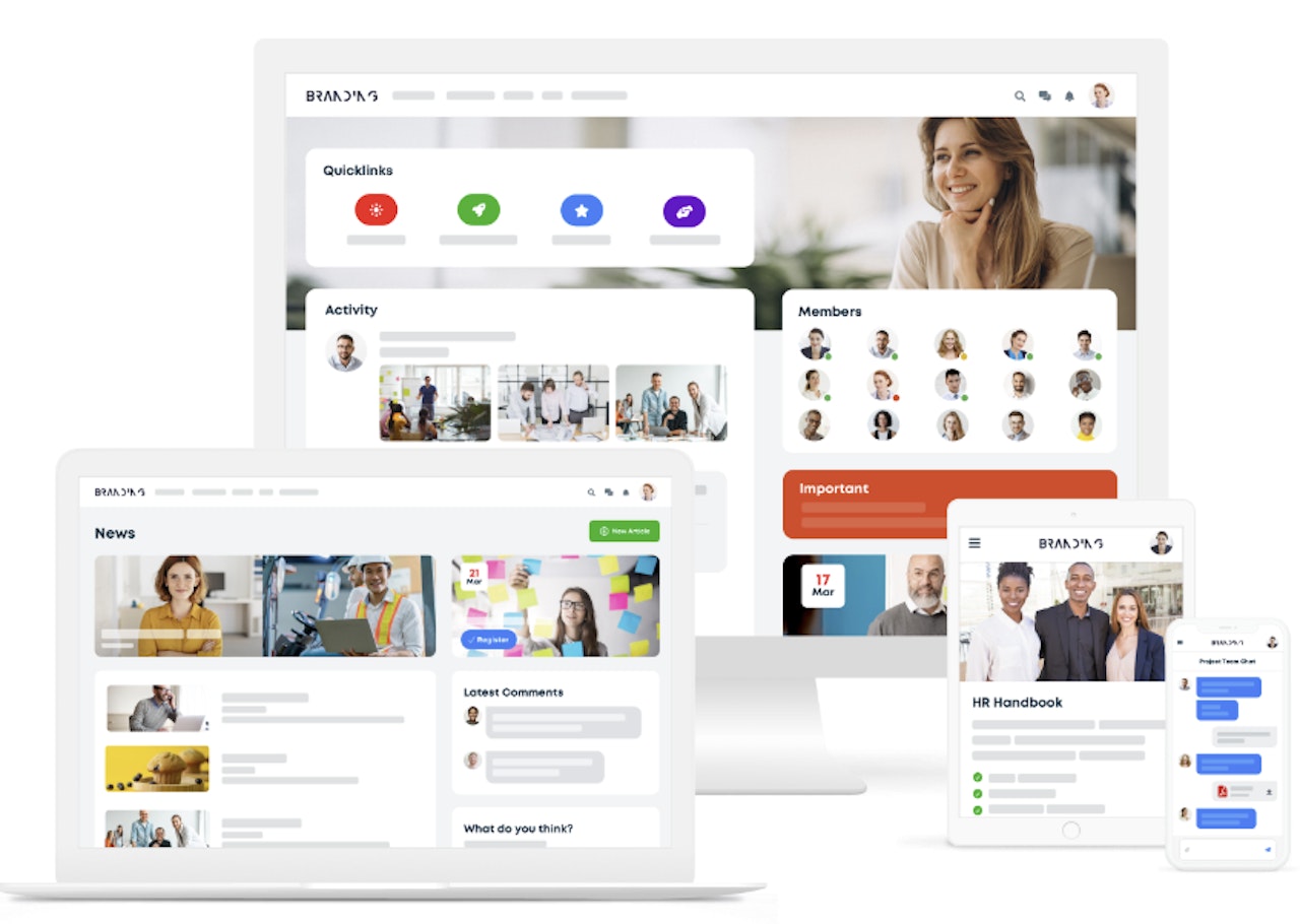 Screenshots Fellow Digitals platform