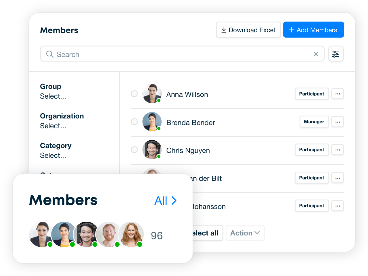 Intranet people directory