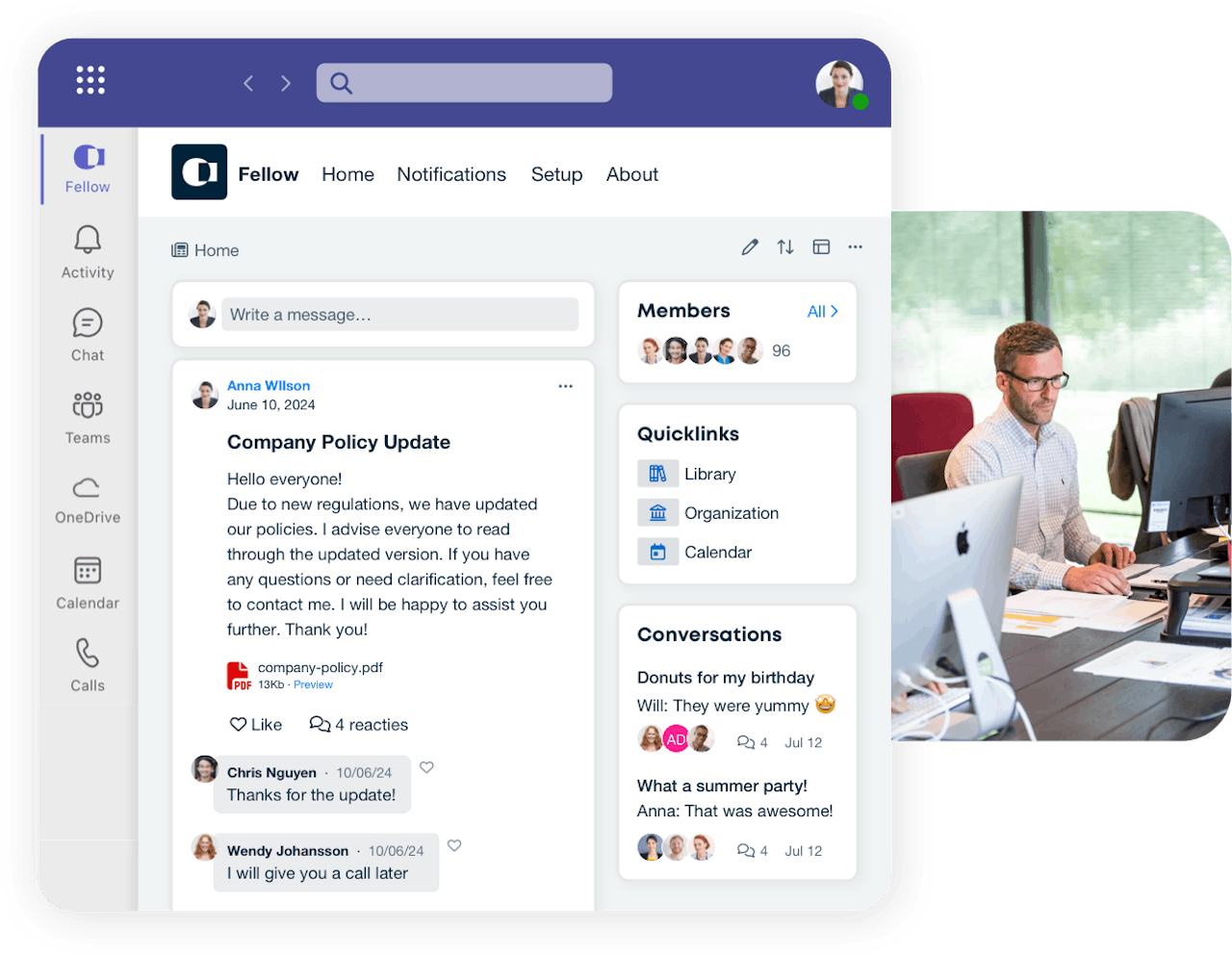 Intranet software