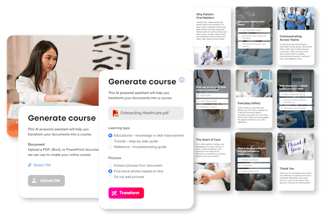 AI Course Generator – Easy course creation in minutes