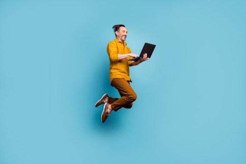 Mobilité interne / Rejoingez-nous (image homme qui saute