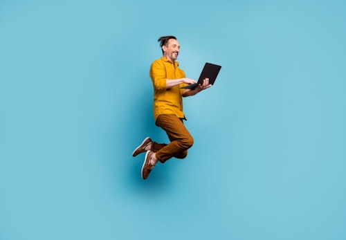 Mobilité interne / Rejoingez-nous (image homme qui saute