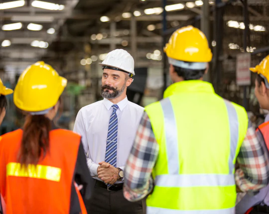 Manager équipe industrie
