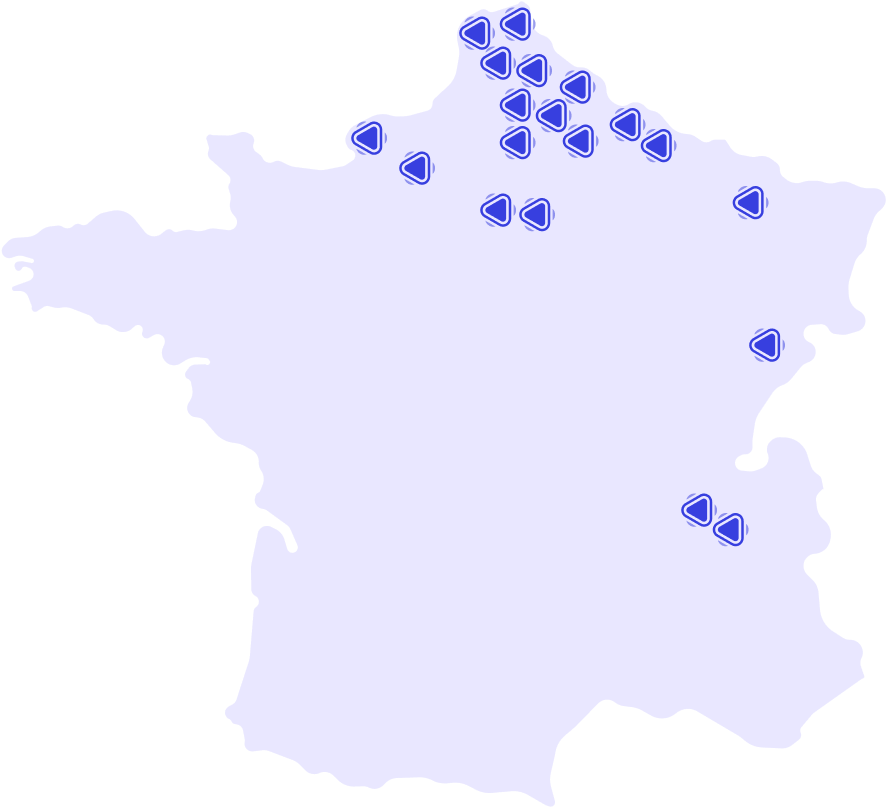 Carte agence Alliance Emploi