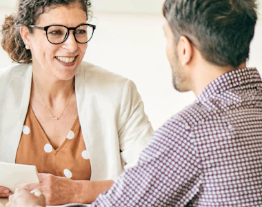échange entretien d'embauche