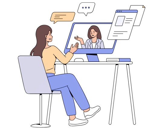 Entretien embauche visio appel