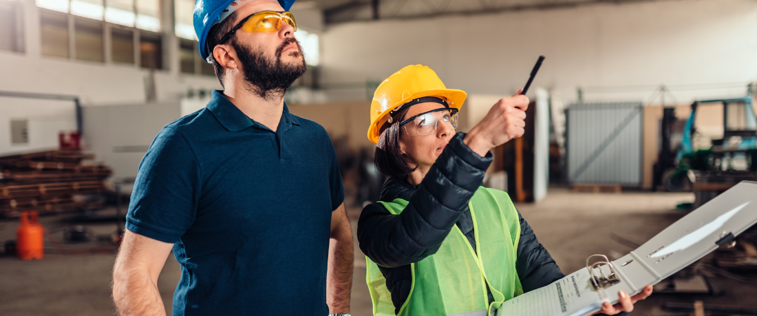 Sécurité au travail industrie