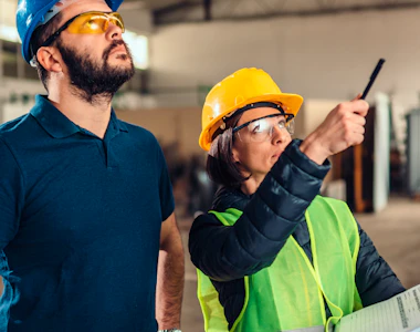 Sécurité au travail industrie