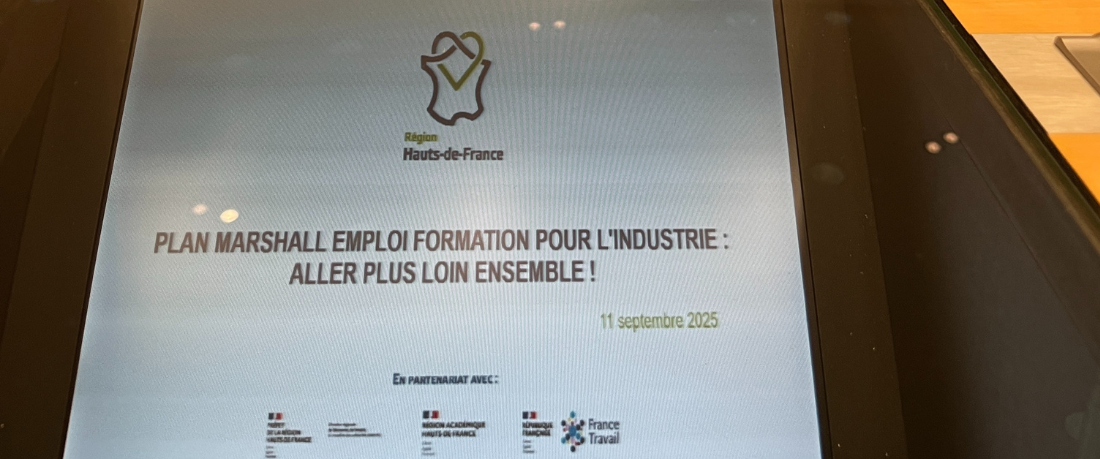 Plan Marshall formation industrie