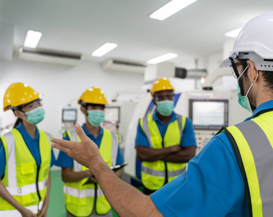 chef d'équipe industrie