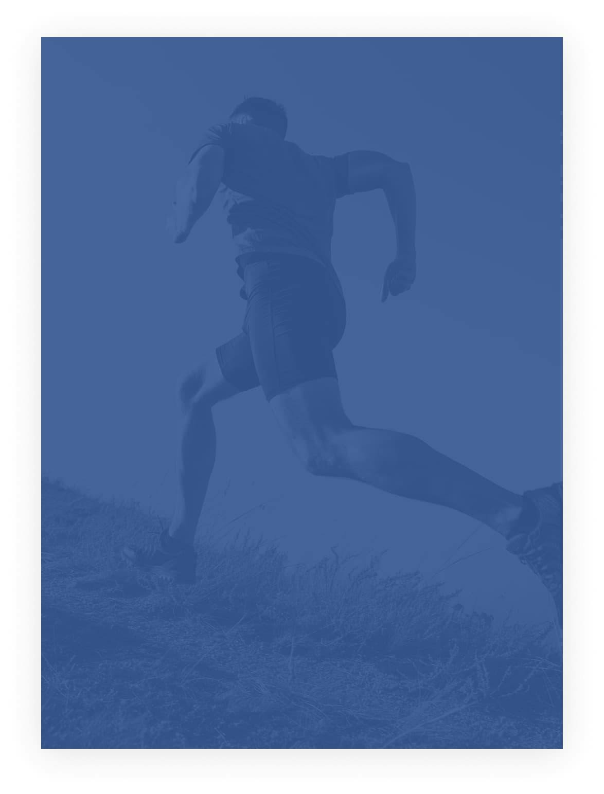 person running