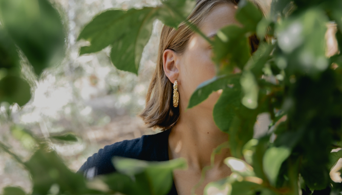 Woman doing gardening