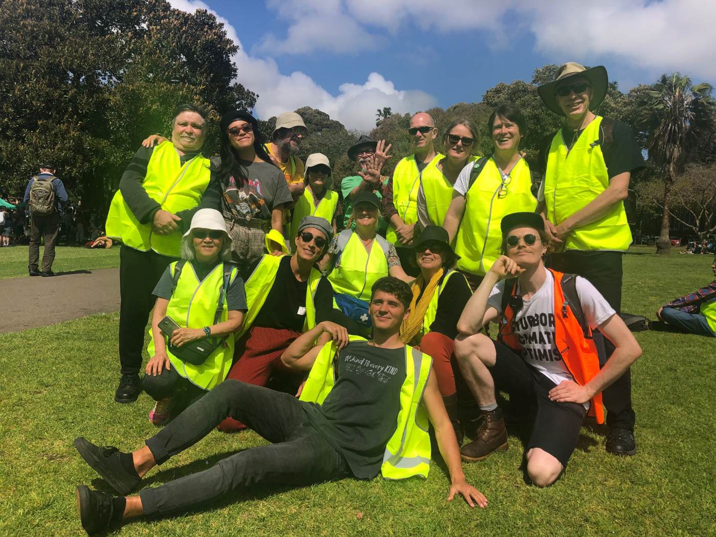 The wonderful team of volunteer marshals I worked with on September 20.