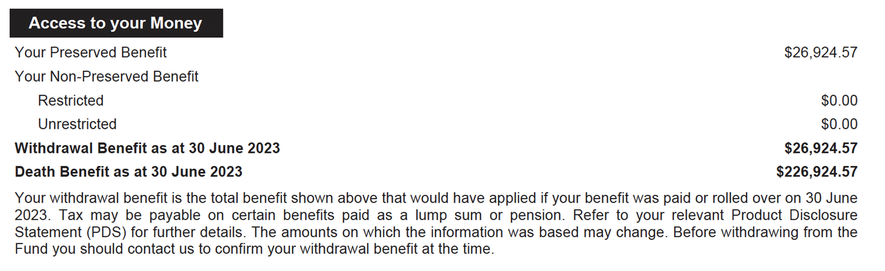 Access to your Money