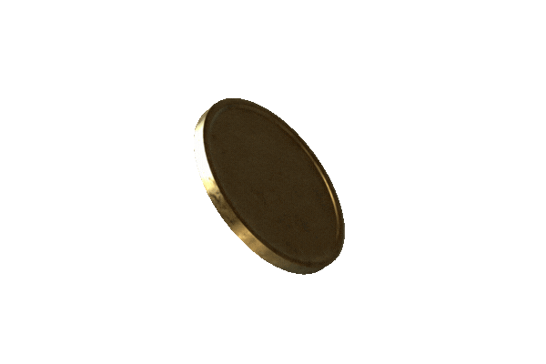Spinning coin