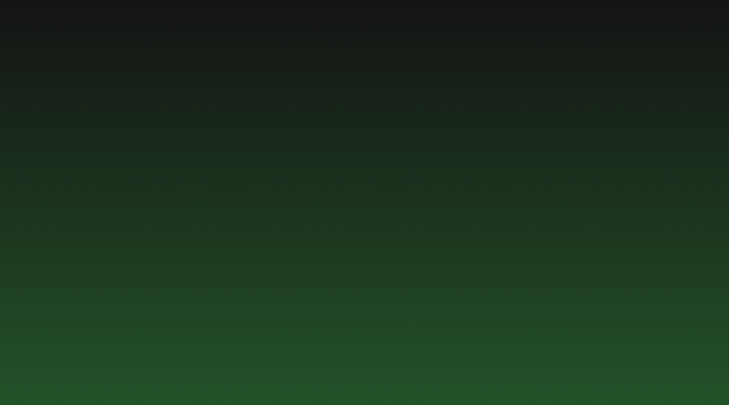 Black to green gradient