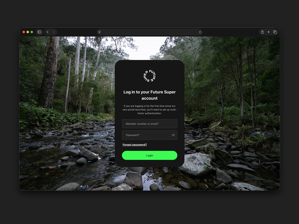 Step 1 - Log in