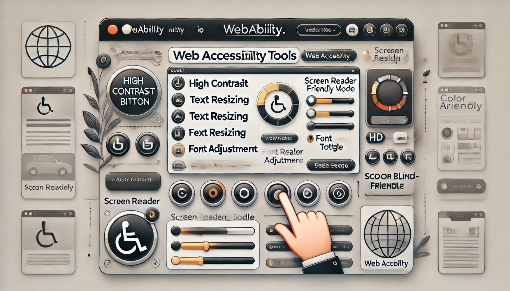 Cover Image for Accessibility Tools for Websites: How to Improve Web Accessibility with Widgets – Powered by Webability.io
