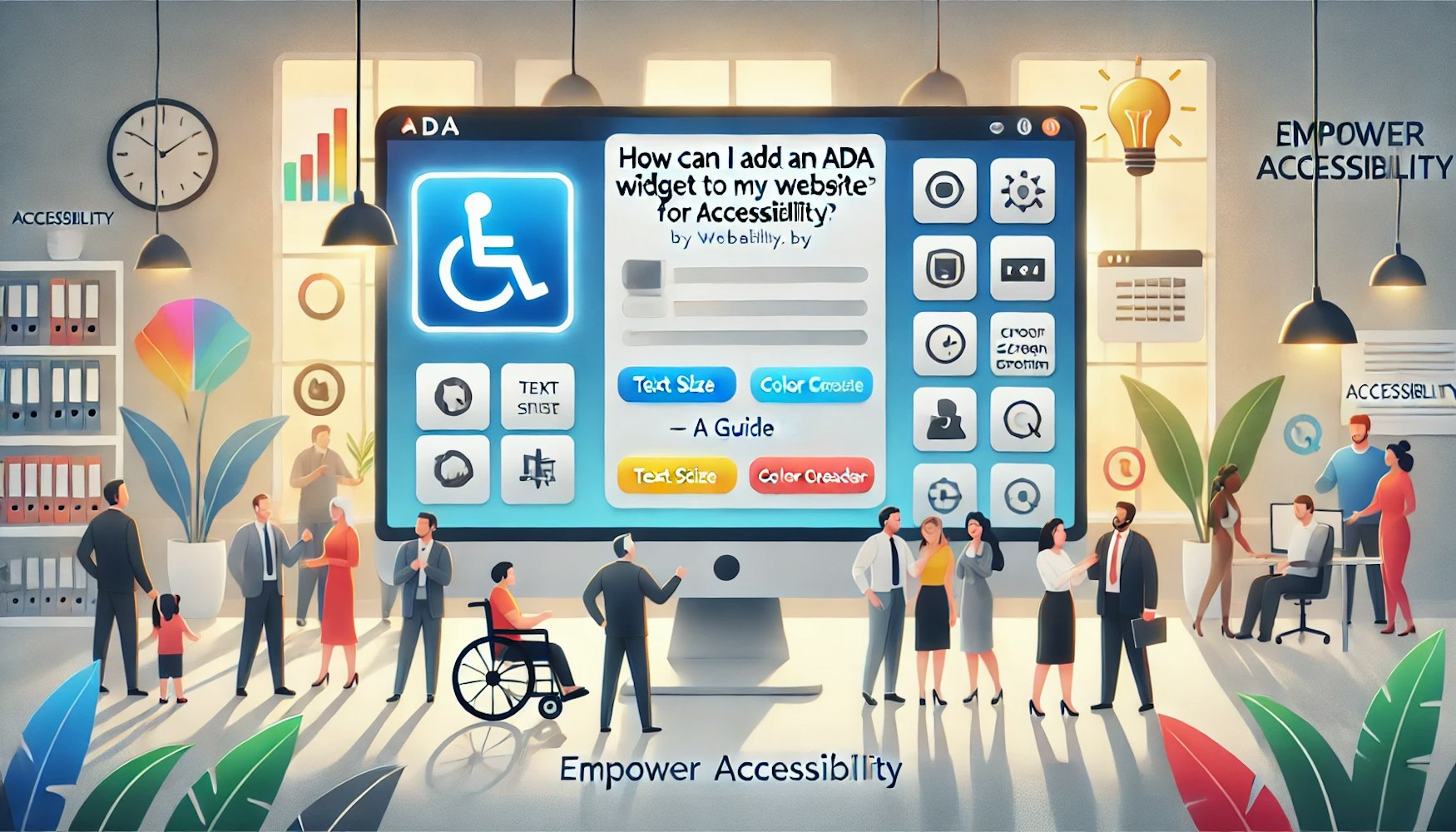 Cover Image for How Can I Add an ADA Widget to My Website for Accessibility? – A Guide by Webability.io