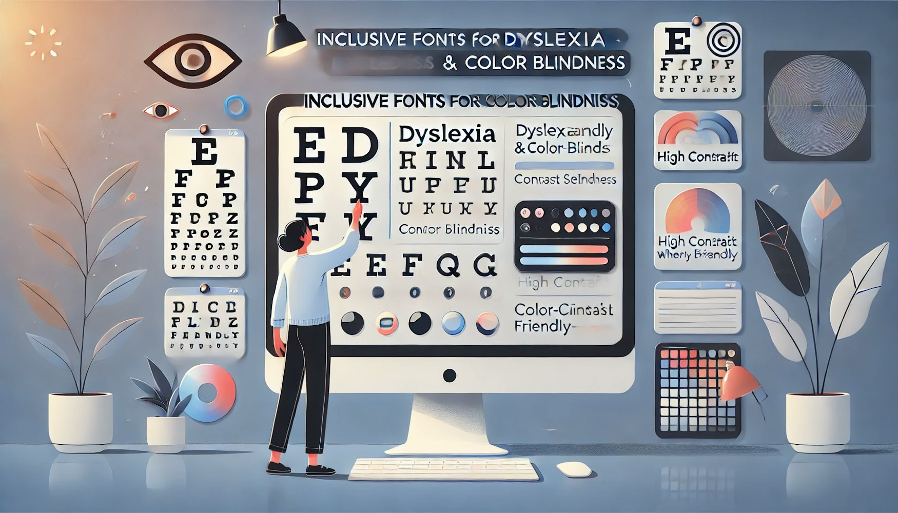 Cover Image for Inclusive Fonts for Dyslexia & Color Blindness