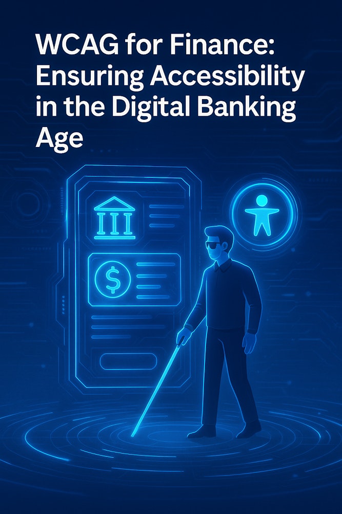 Cover Image for WCAG for Finance: Ensuring Accessibility in the Digital Banking Age