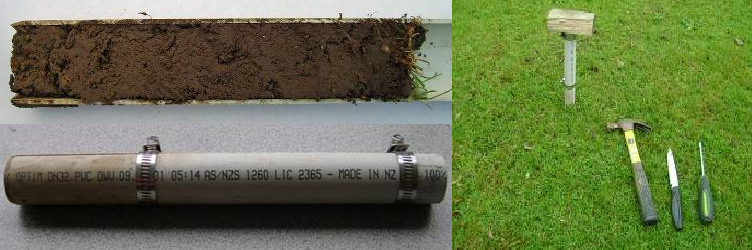 Core Sample Gun Making a core sample — Science Learning Hub