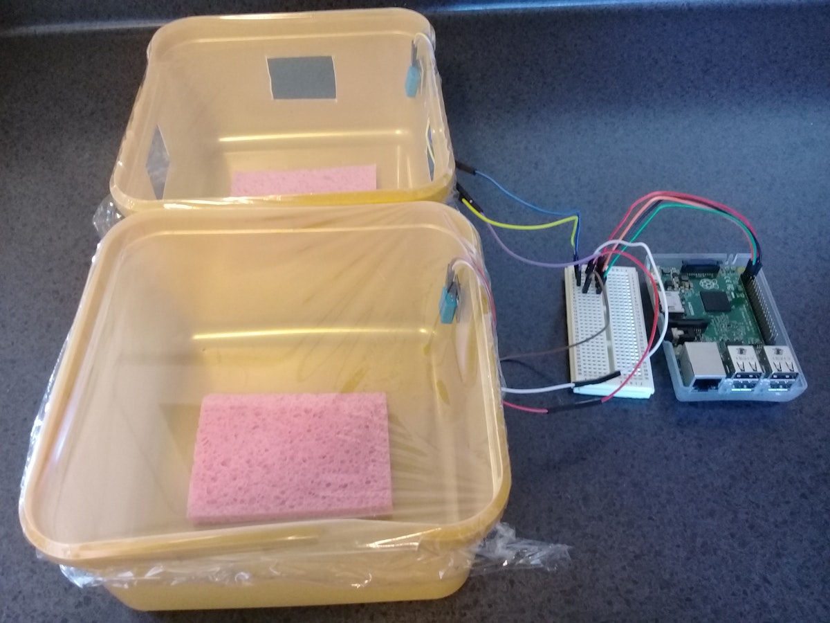 visualizing humidity data with raspberry pi | python &... Measuring humidity and temperature with a Raspberry Pi