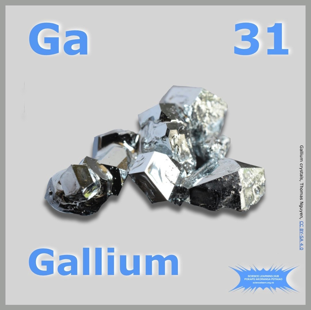 Gallium Sources Gallium — Science Learning Hub