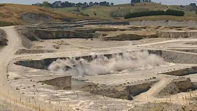 Calcination Animation Calcination step 2: At the quarry — Science Learning Hub
