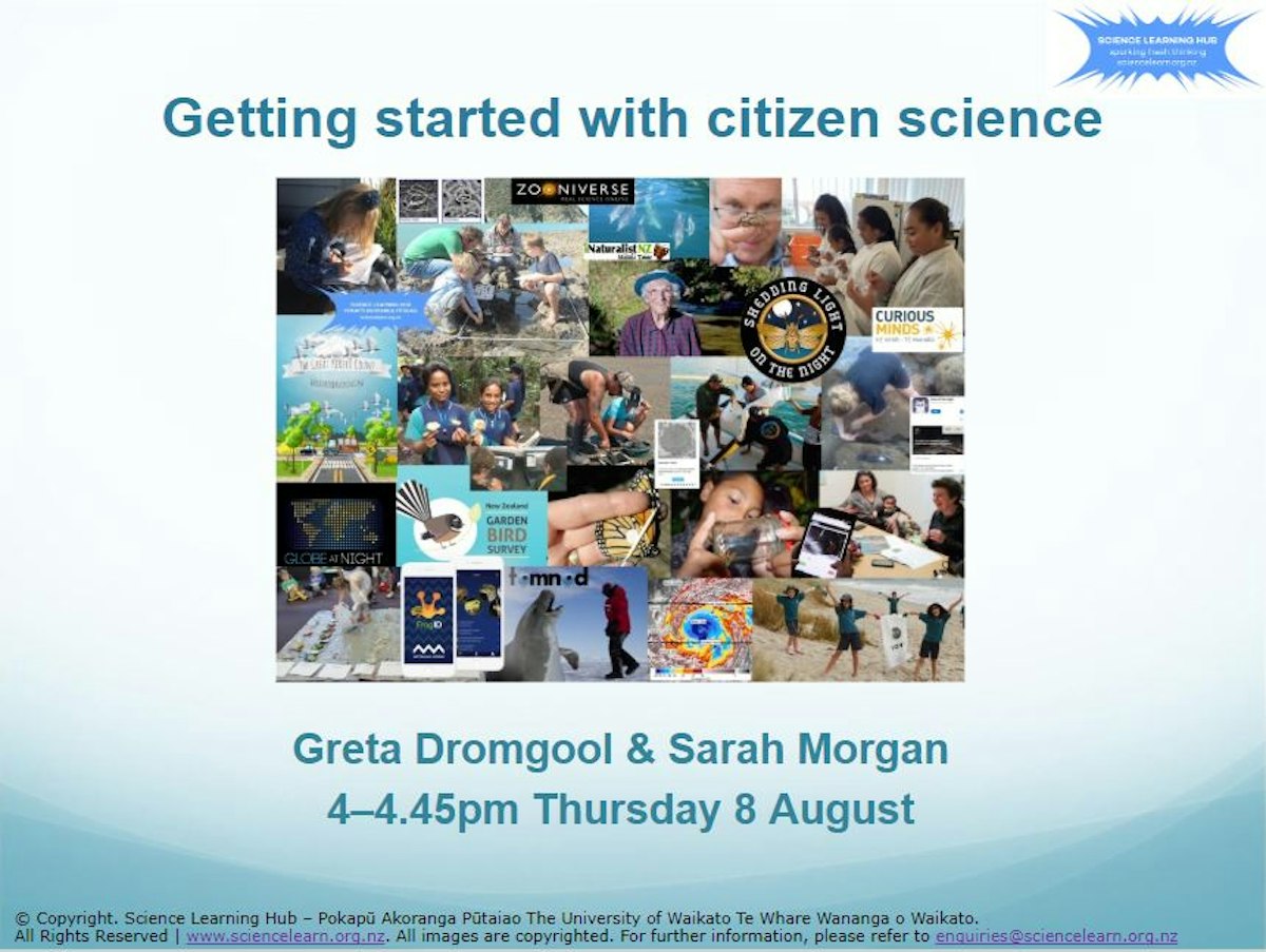 Getting started with citizen science – slideshow