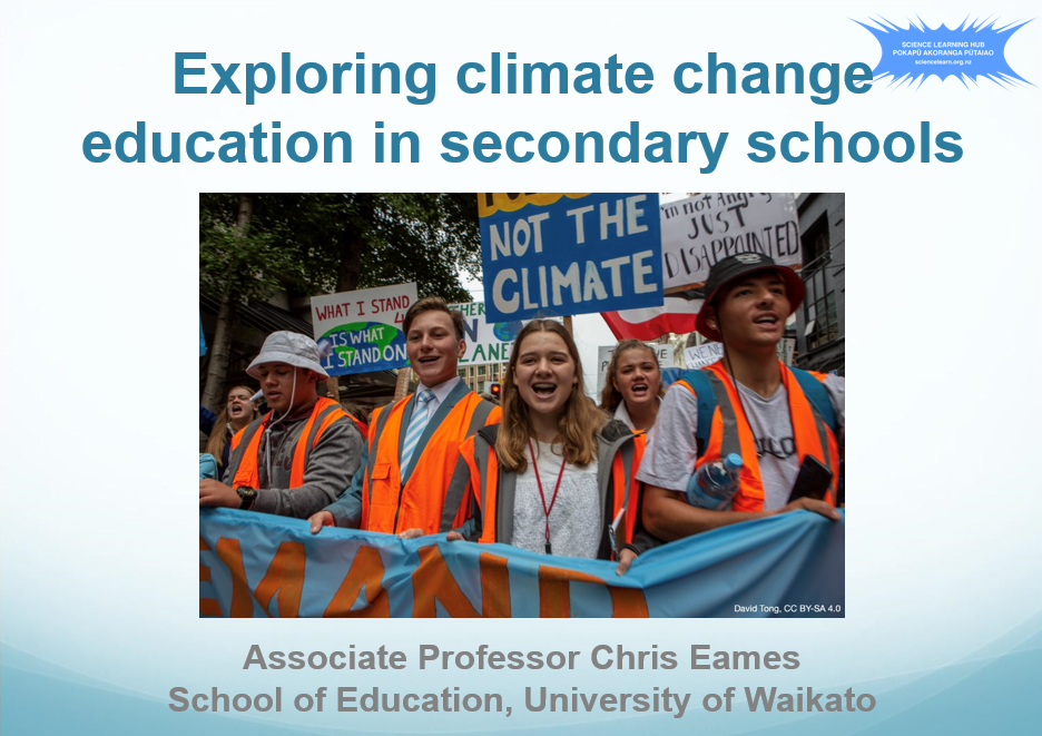 Scool Climate Exploring climate change education in secondary schools