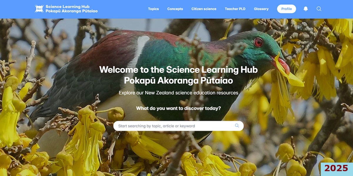 Our website’s evolution — Science Learning Hub