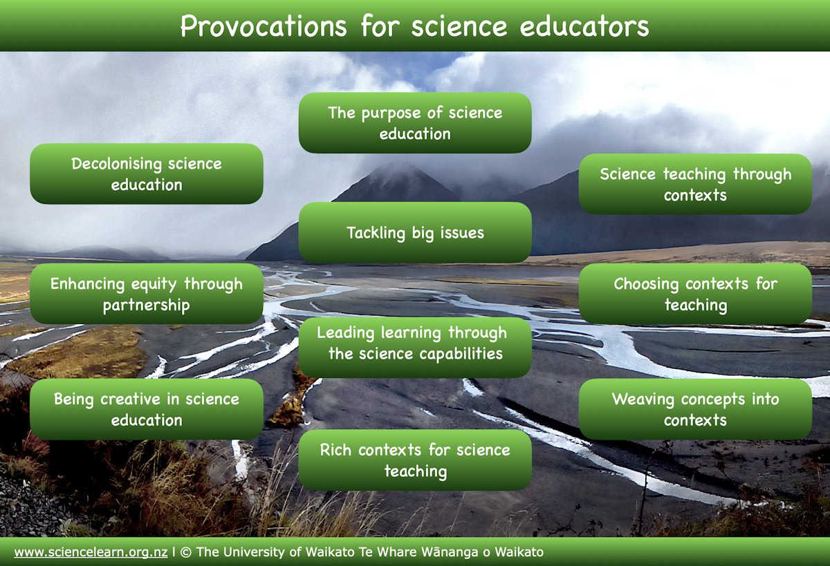 Provocations for science educators — Science Learning Hub