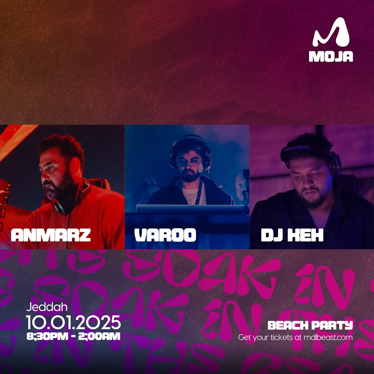 Celebrate MOJA Beach Party with great vibes | NOFOMO
