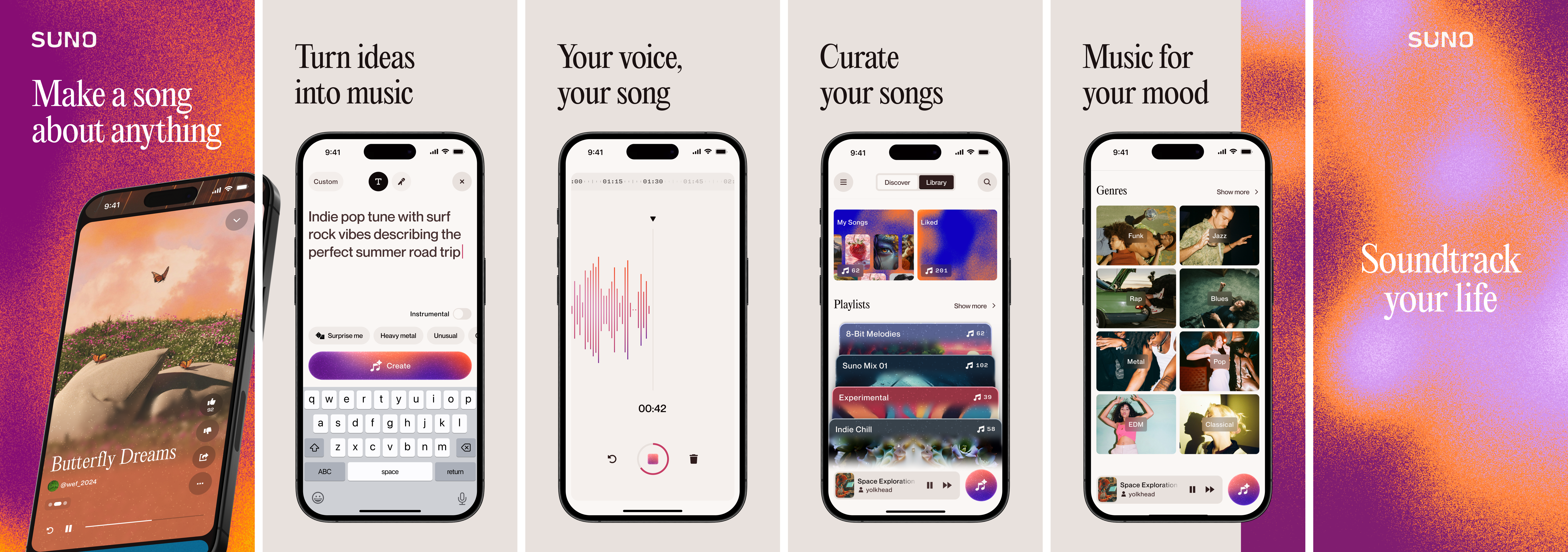 Suno Mobile App (iOS)
