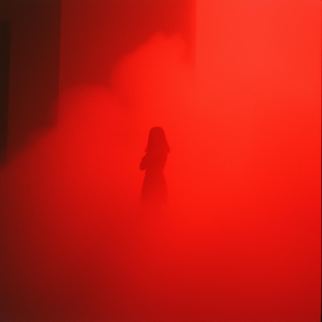 figure in red