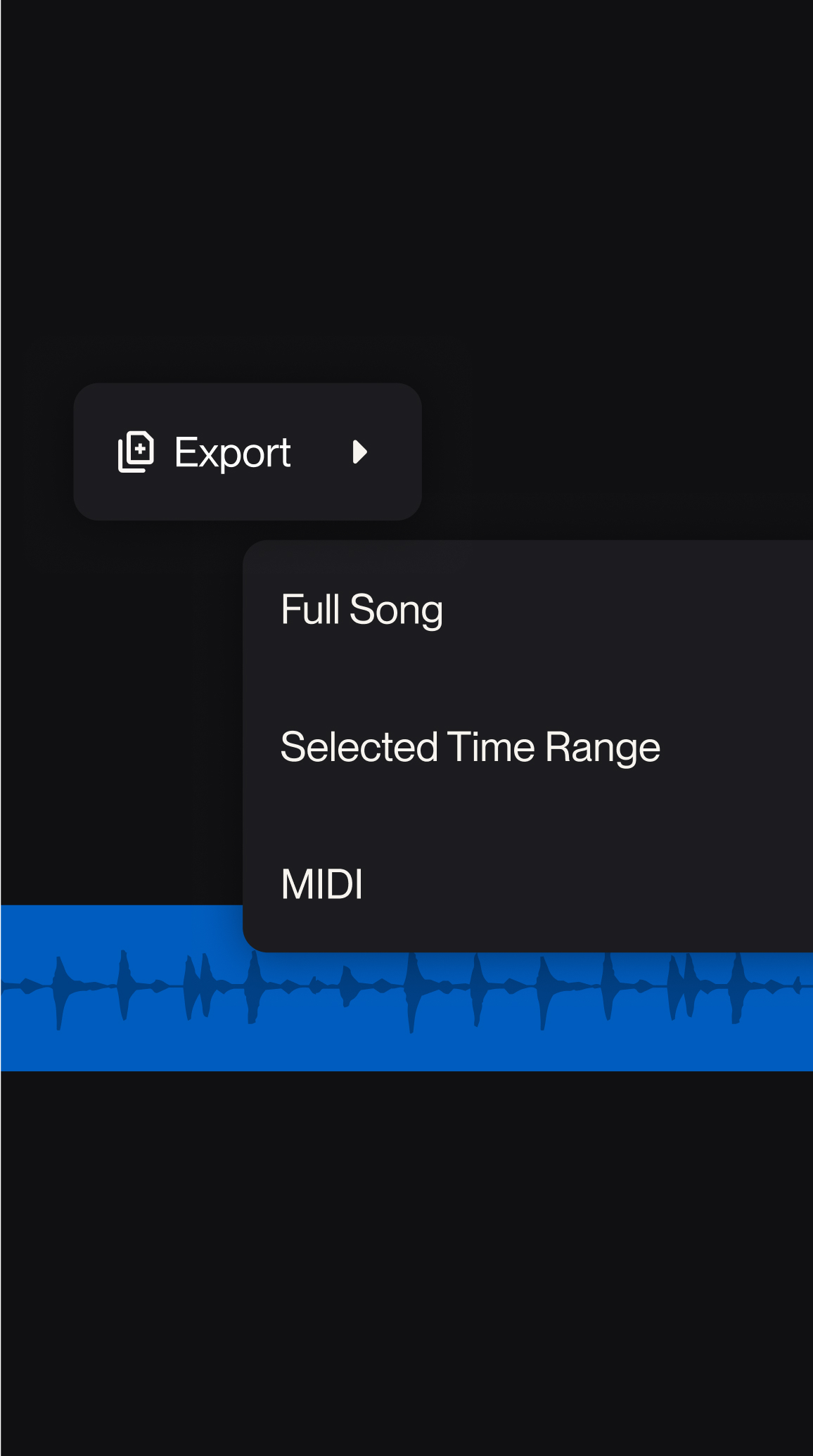 Export to MIDI