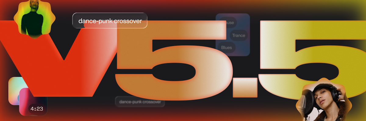 Suno v5.5: More Expressive. More You.