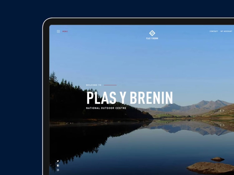 Plas Y Brenin – UI/UX Design