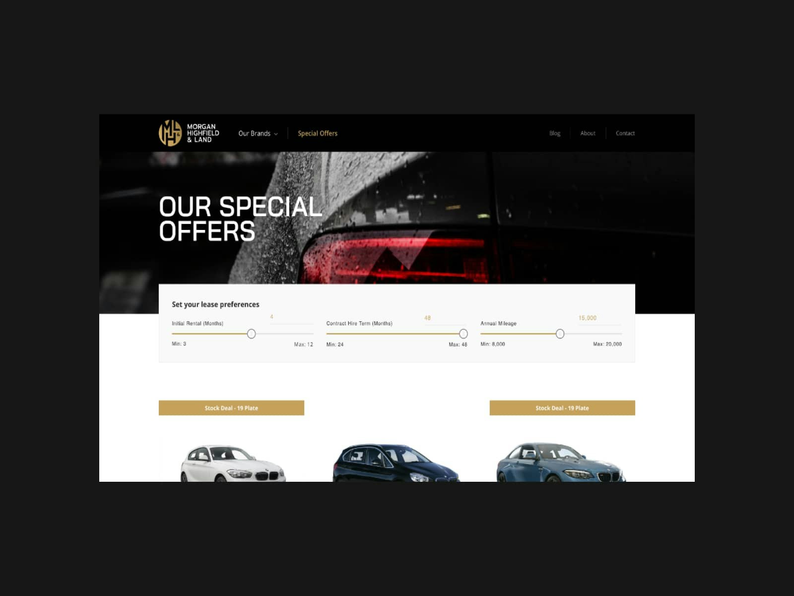 MHL • UI/UX Ecommerce Design for Automotive
