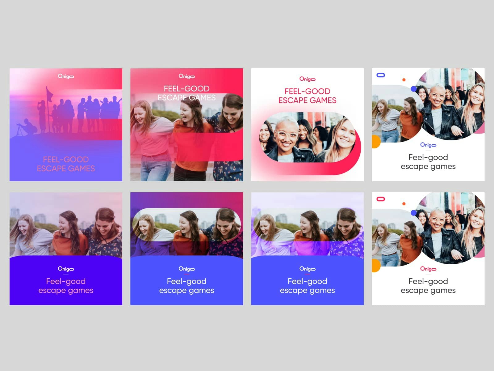 Onigo Brand Social Assets / Graphic Design