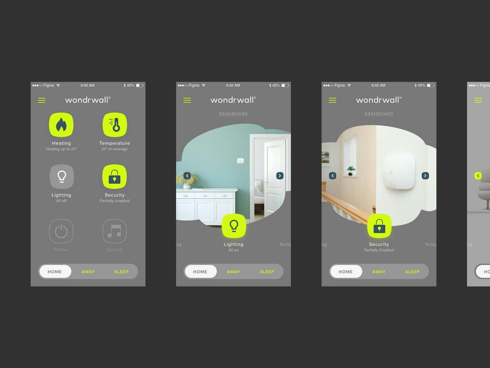 Wondrwall Mobile App UI/UX Design