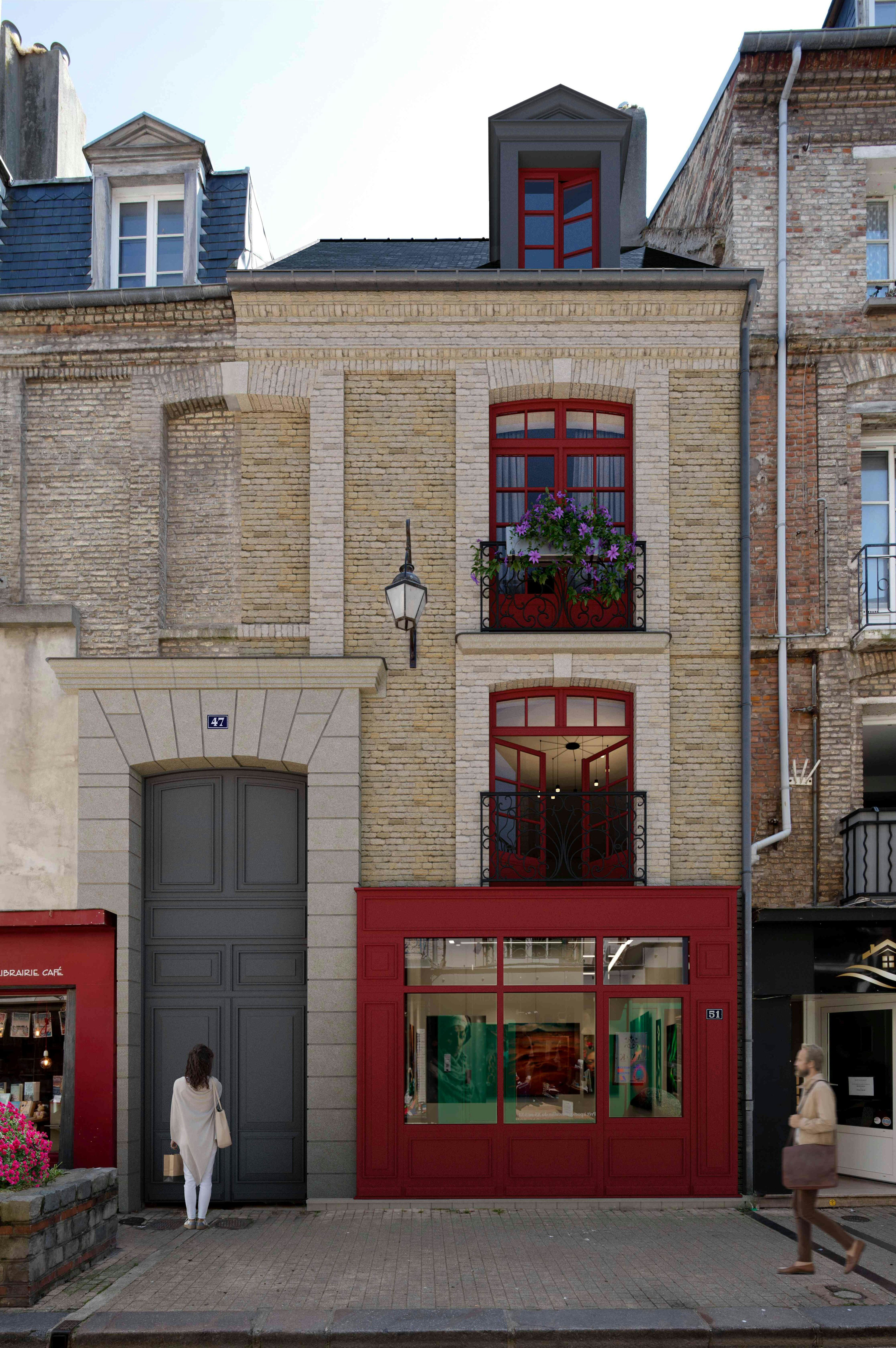 Saint-Jacques, vue depuis la rue