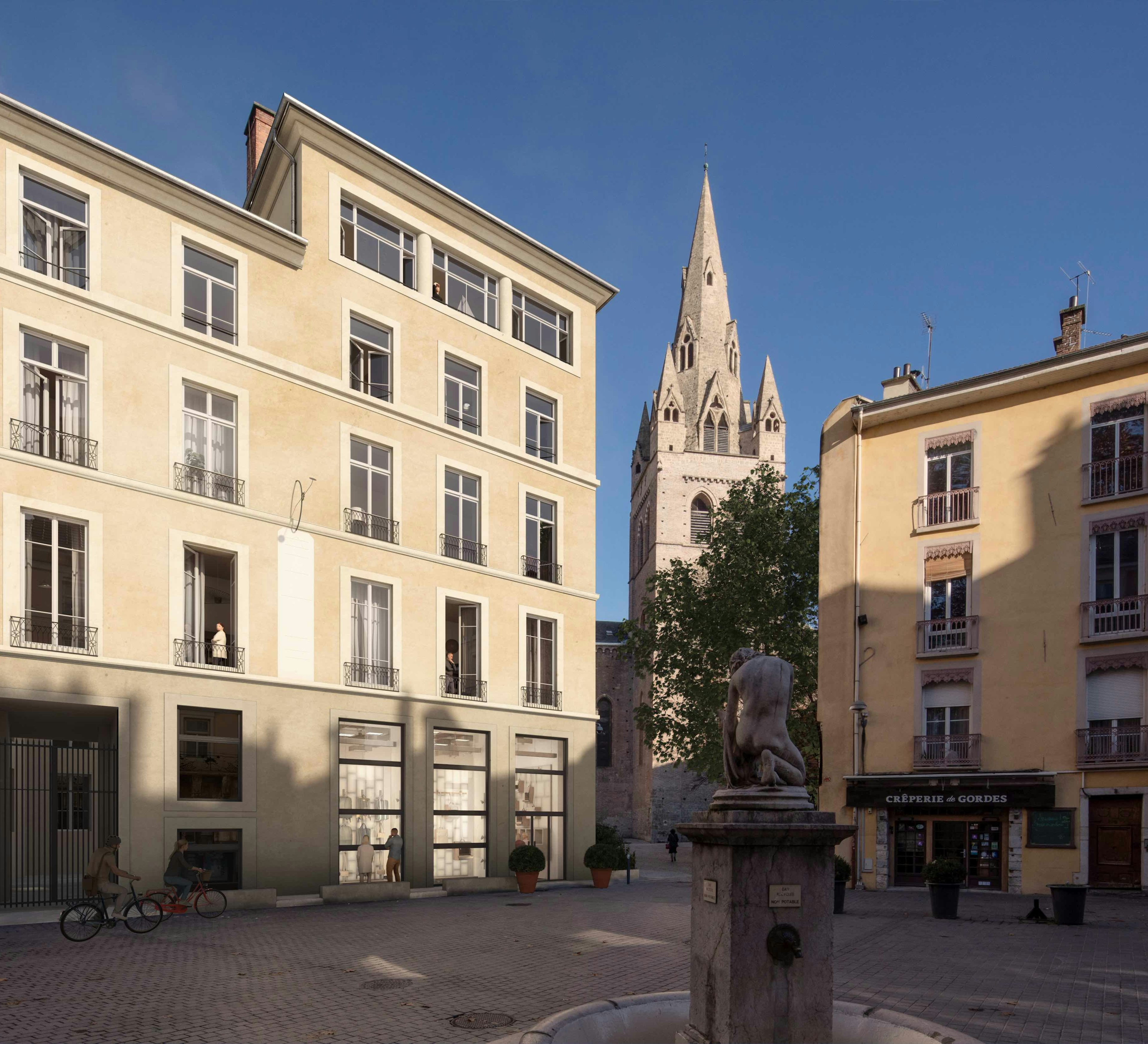 Maison Gavin, place de Gordes