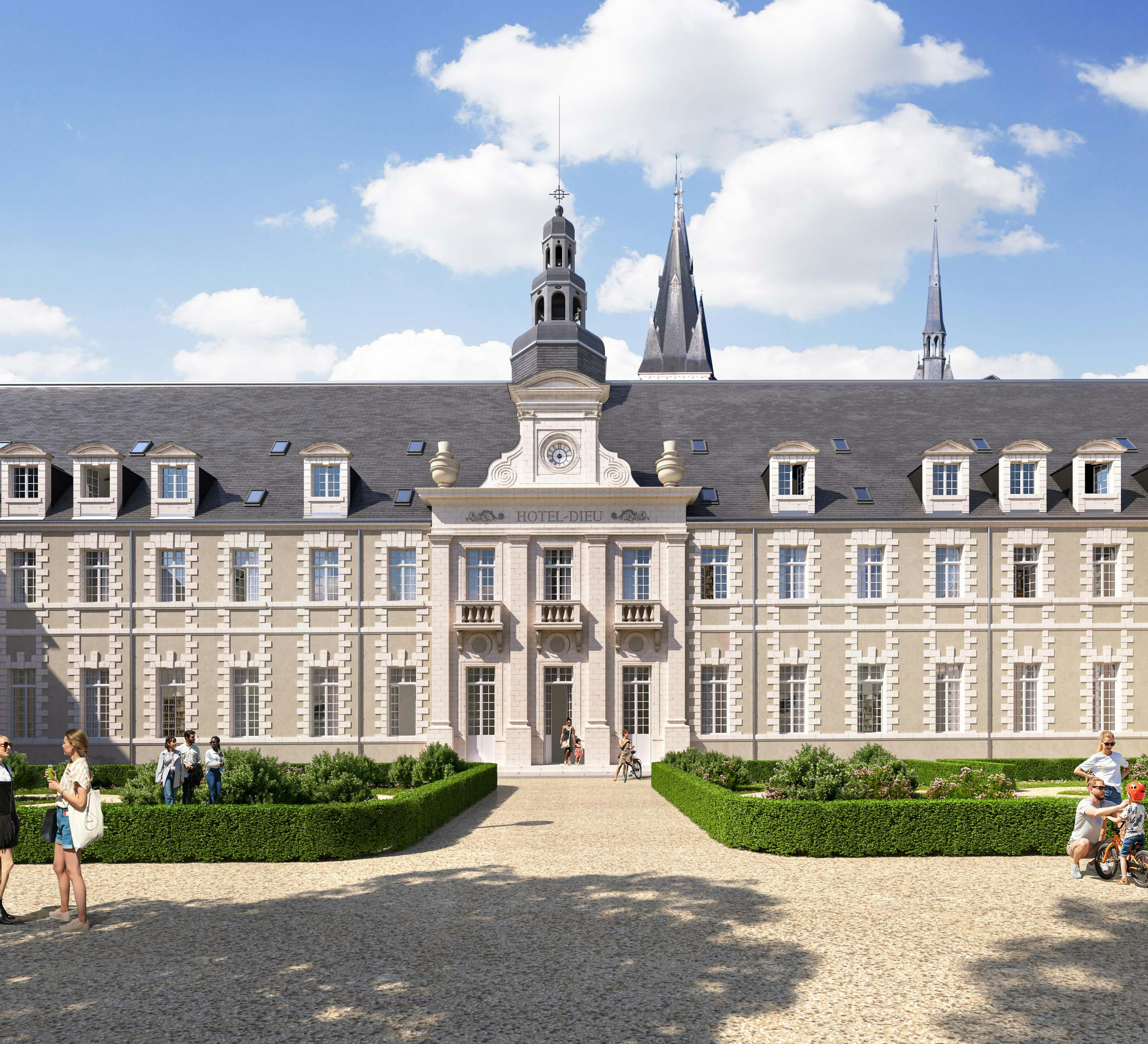 Hôtel-Dieu - Façade